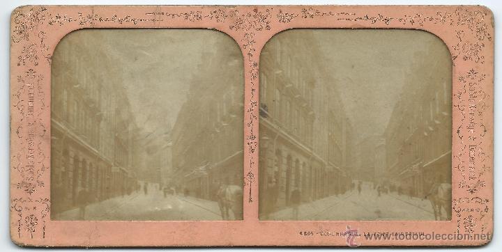 Fotografia antica: 3 vistas estereoscopicas Suecia, 1900