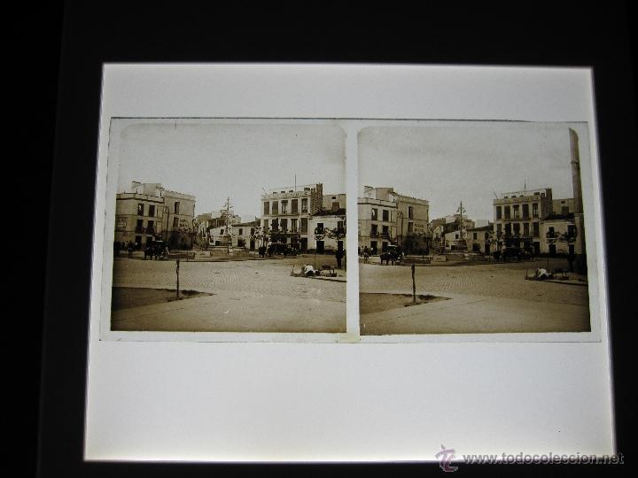Fotograf&iacute;a antigua: ESTEROSCOPICA CRISTAL DE BADAJOZ ESTEROSCOPICAS ESTEROSCOPIA - Foto 1