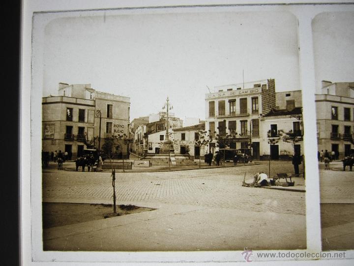 Fotograf&iacute;a antigua: ESTEROSCOPICA CRISTAL DE BADAJOZ ESTEROSCOPICAS ESTEROSCOPIA - Foto 2