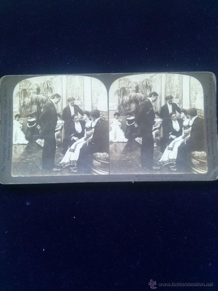 Photographie ancienne: ANTIGUA FOTOGRAFIA ESTEREOSCOPICA EROTICA 14 DE ABRIL 1903