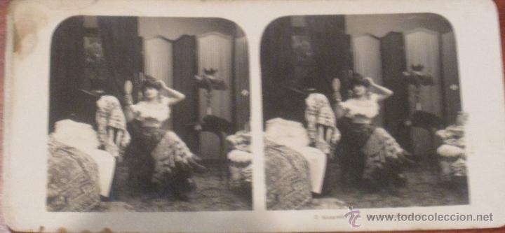 Photographie ancienne: FOTOGRAF&Iacute;A ANTIGUA ER&Oacute;TICA 3 GENREBILDER  BERLIN A&Ntilde;O 1906