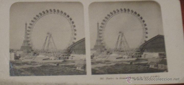 Photographie ancienne: FOTOGRAF&Iacute;A ANTIGUA LA GRANDE BONE ET LA TOUR D'EIFFEL  BERLIN A&Ntilde;O 1904