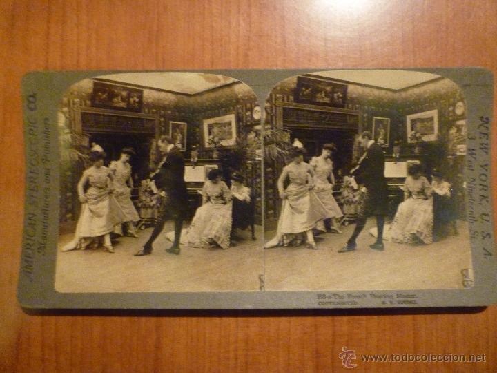 Fotografia antiga: FOTOGRAFIA ESTEREOSCOPICA POR Y. YOUNG AMERICAN STEREOSCOPIC COMPANY. IMAGEN COTIDIANA. S.XX