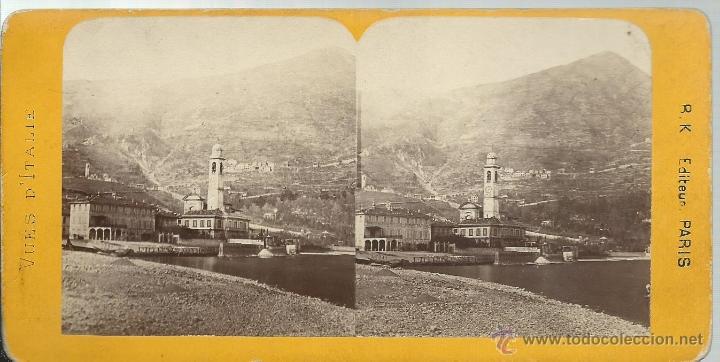 Antique Photography: ESTEREOSCOPIA DE VISTA DE ITALIA
