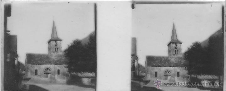 Fotografia antiga: FOTOGRAFIA ESTEREOSCOPICA CRISTAL IGLESIA DE BOSOST