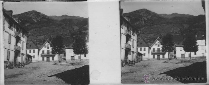 Fotograf&iacute;a antigua: FOTOGRAFIA ESTEREOSCOPICA CRISTAL PLAZA DE BOSOST