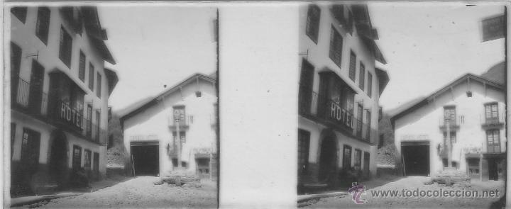 Fotograf&iacute;a antigua: FOTOGRAFIA ESTEREOSCOPICA CRISTAL ESTERRI D'ANEO CREU DE TERME