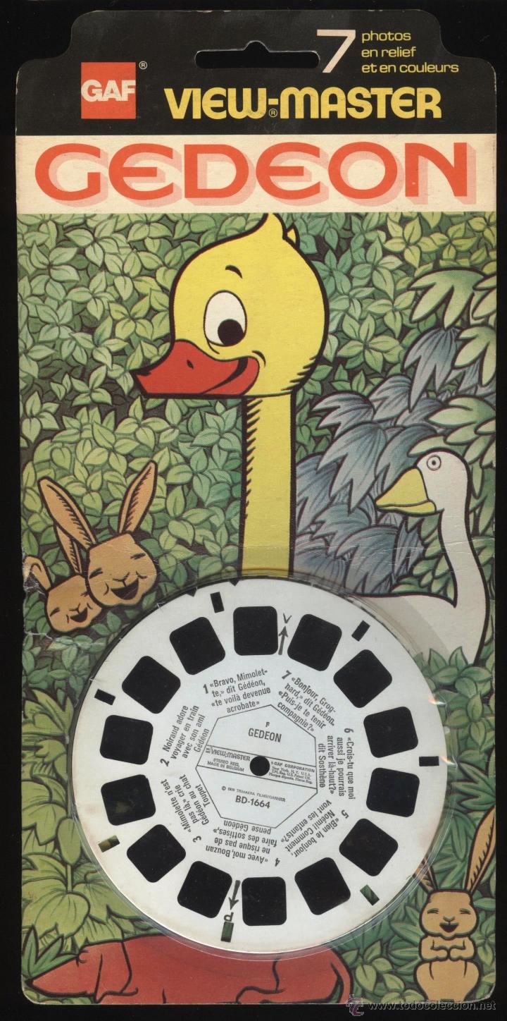 Fotograf&iacute;a antigua: VIEW MASTER - GEDEON (1 DISCO) - Foto 1