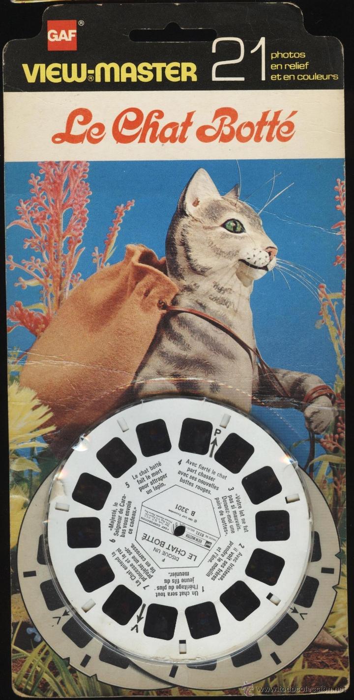 View Master Le Chat Botte 3 Discos Sold Through Direct Sale