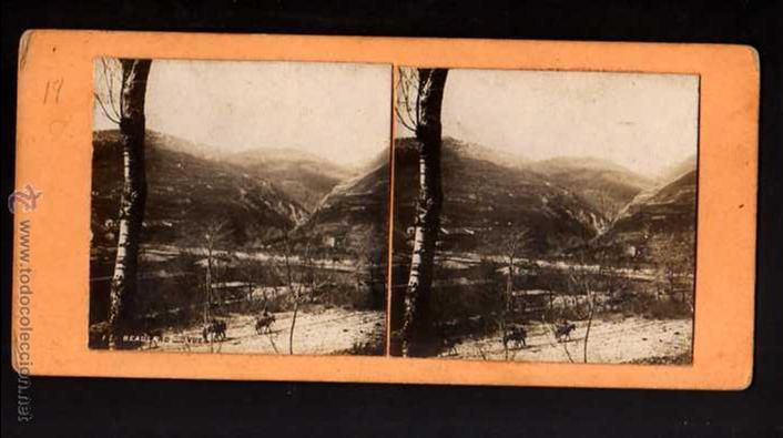 Fotograf&iacute;a antigua: Fotograf&iacute;a estereosc&oacute;pica. Beaulard vue