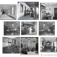 Fotografía antigua: MONJES Y CAPELLANES. ESPAÑA. 1915'S. GRAN LOTE DE 88 CRISTALES 10X4 CM. VER FOTOS ANEXAS. Lote 53069917