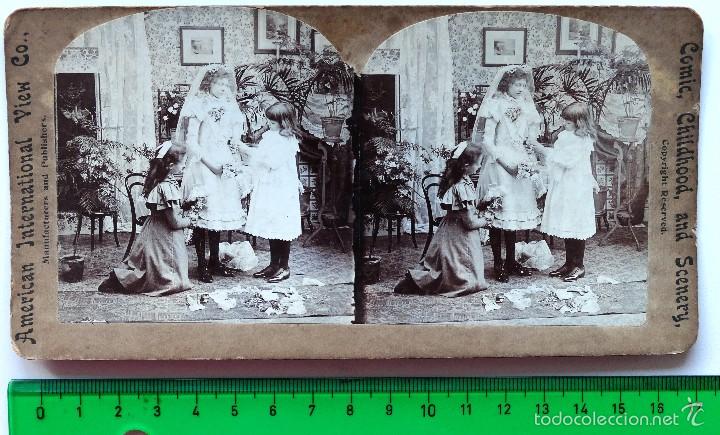 Photographie ancienne: FOTOGRAFIA ESTEREOSCOPICA. FINALES S. XIX. AMERICAN INTERNATIONAL VIEW.