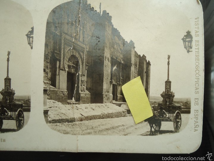 Fotografia antiga: foto mezquita cordoba cordoba andalucia fotografia estereoscopica antigua turismo practico