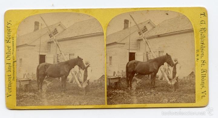 Fotografia antica: Estereosc&oacute;pica. Vermont.  Vermont and Other Senery. Photographed and published by.
