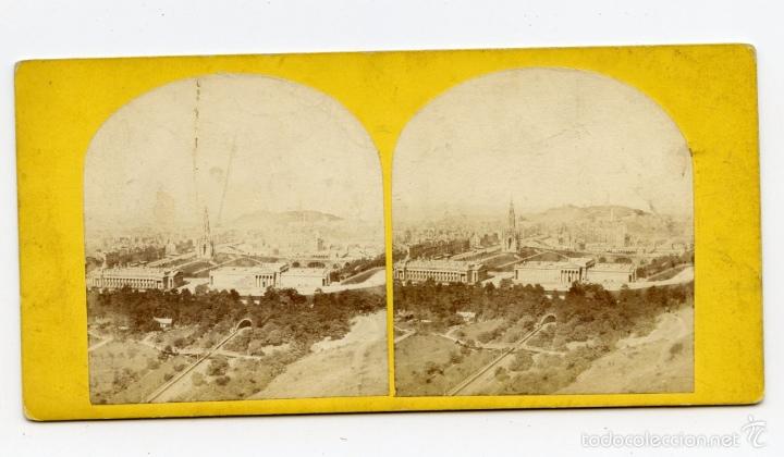 Antique Photography: Vista de Edimburgo desde el castilo.