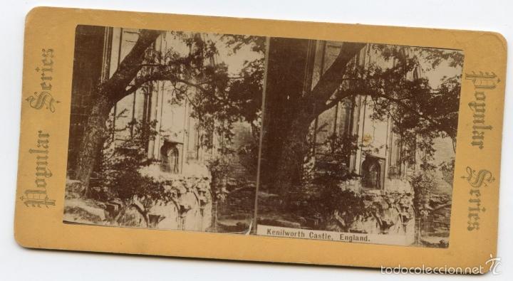 Fotografia antiga: Castillo Kenilworth, Inglaterra.   Popular Series.