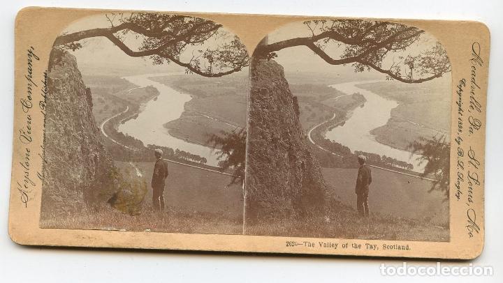 Photographie ancienne: Valle del Tay, Escocia. Keystone View Company. Manufacturers & Publishers Meadville, Pa., St. Lou