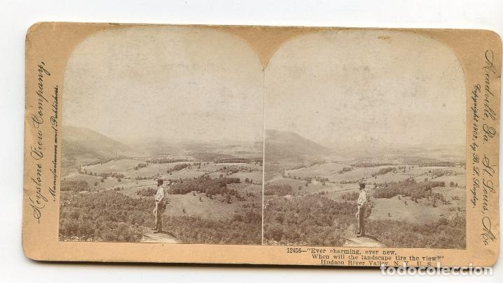 Antique Photography: Valle del r&iacute;o Hudson, N.Y. Keystone View Company. Manufacturers & Publishers Meadville, Pa., St.