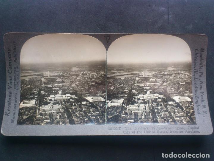 Photographie ancienne: FOTOGRAFIA ESTEREOSCOPICA, KEYSTONE VIEW COMPANY, WASHINGTON, CAPITAL DE ESTADOS UNIDOS