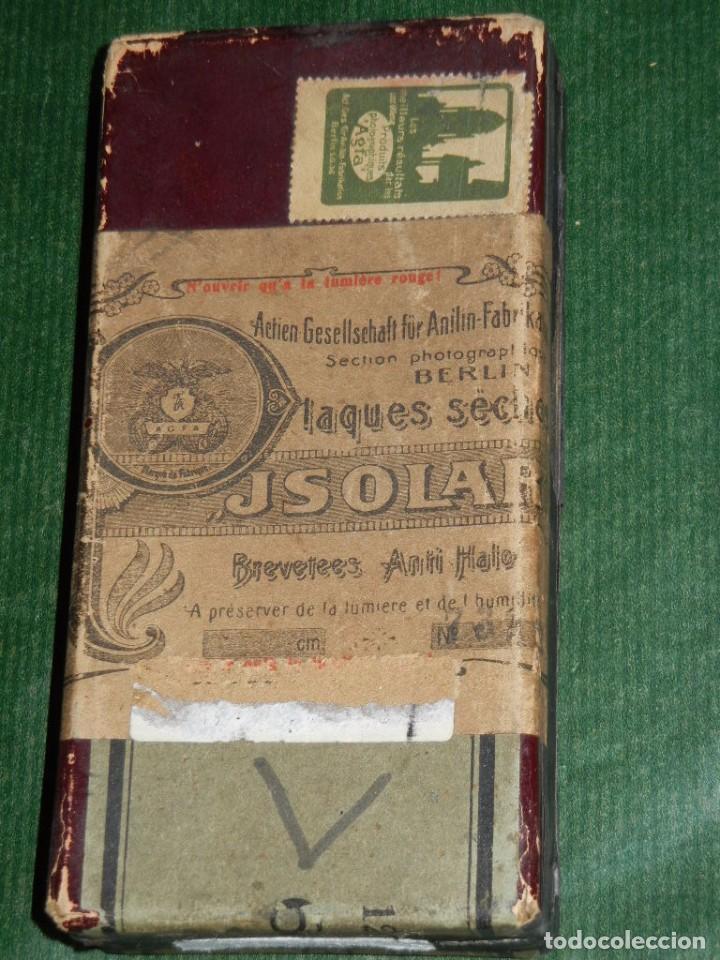 Photographie ancienne: ANTIGUA CAJA PLACAS FOTOGRAFICAS - PLAQUES SECHES J.SOLAR