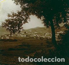 Photographie ancienne: Martorelles de Dalt. Santa Maria de Martorelles. Vista del peque&ntilde;o pueblo. c. 1920.