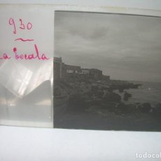 Fotografía antigua: TRES CRISTALES ESTEREOSCOPICOS.......L'ESCALA..GIRONA....CIRCA. 1.900