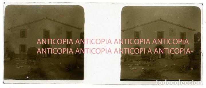 Fotografia antica: ESTEREOSCOIPA DE CRISTAL-LLAVANERAS-PRINCIPIO DEL SIGLO XX-BARCELONA