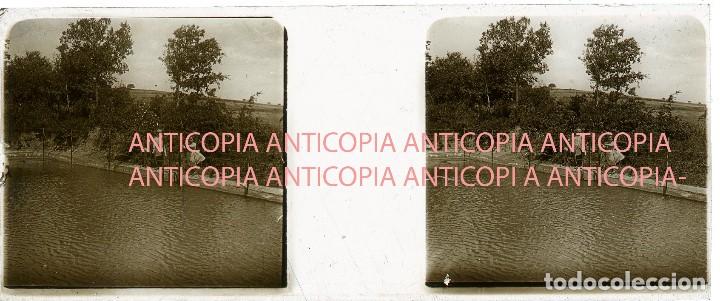 Fotografia antica: ESTEREOSCOPIA DE CRISTAL-LLAVANERAS PRINCIPIO DEL SIGLO XX-BARCELONA