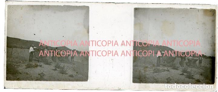 Fotografia antica: ESTEREOSCOPIA DE CRISTAL DE LLAVANERAS PRINCIPIO DEL SIGLO XX-BARCELONA