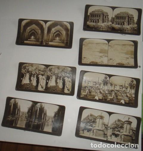 Photographie ancienne: Siete fotograf&iacute;as estereosc&oacute;picas, 1903