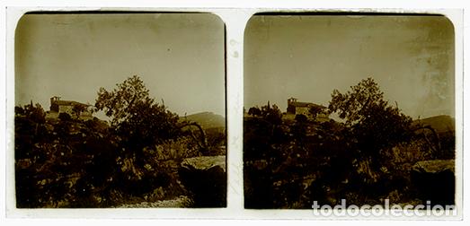 Photographie ancienne: Paisaje. Iglesia. masia. c. 1920