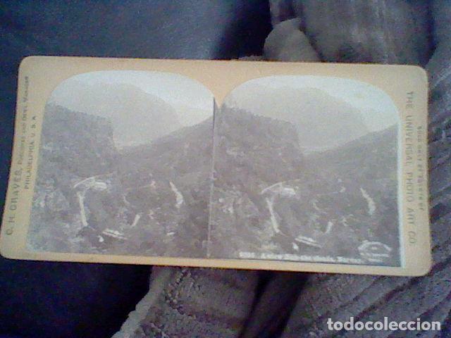 Fotografia antica: fotografia estereoscopica vista Noruega ca 1900