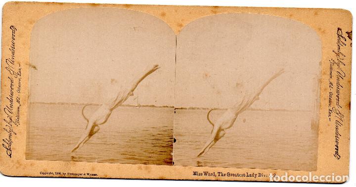 Fotografia antica: FOTO ALBUMINA ESTEREOSC&Oacute;PICA