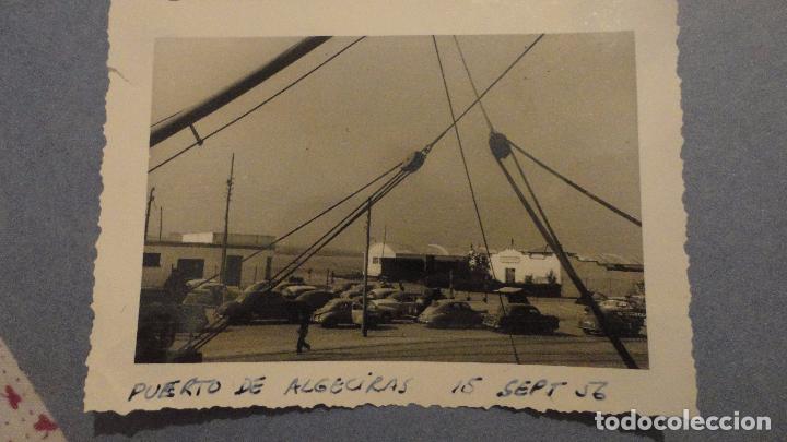 Fotografia antica: ANTIGUA FOTOGRAFIA.VISTA DEL PUERTO DE ALGECIRAS.CADIZ.1956