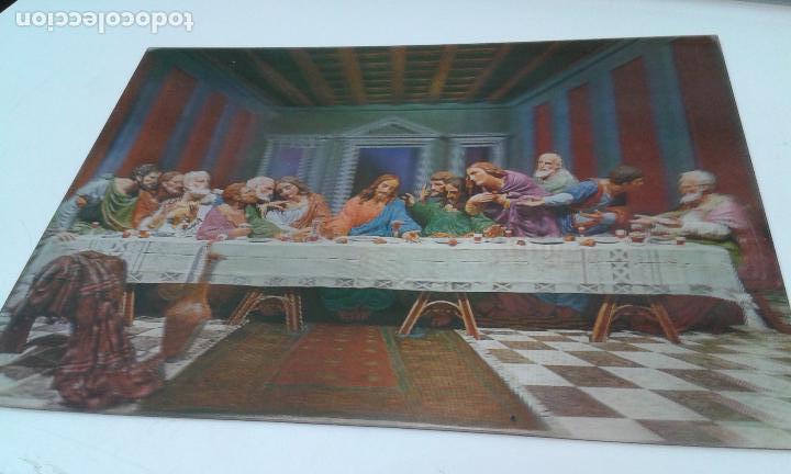 Fotografia antica: CURIOSA FOTOGRAFIA ESTEREOSCOPICA DE LA ULTIMA CENA