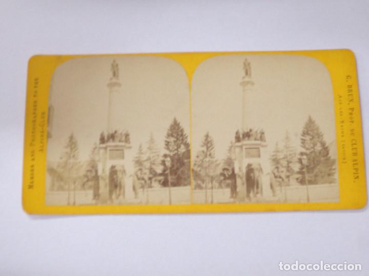 Fotografia antica: FOTOGRAF&Iacute;A ESTEREOSC&Oacute;PICA  G. BRUN CLUB ALPIN