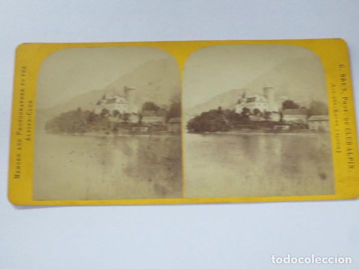 Fotografia antica: FOTOGRAF&Iacute;A ESTEREOSC&Oacute;PICA G.BRUN PHOT DU CLUB ALPIN