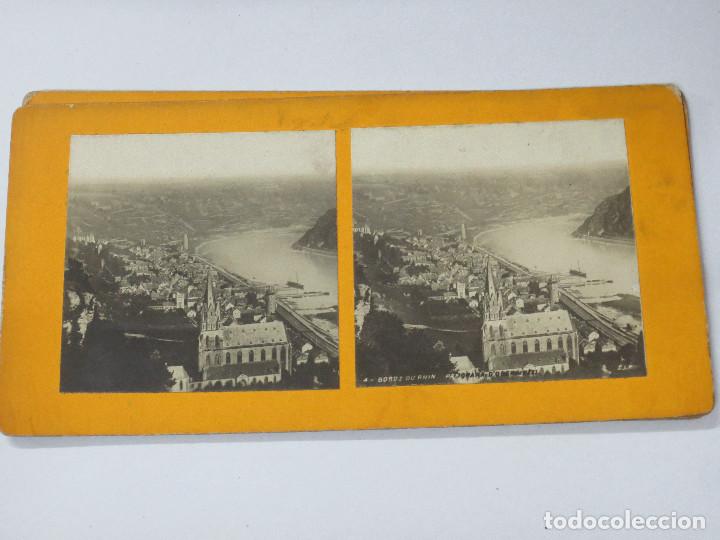 Fotografia antica: FOTOGRAF&Iacute;A ESTEREOSC&Oacute;PICA  4- BORDS DU RHIN