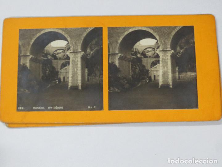 Fotografia antica: FOTOGRAF&Iacute;A ESTEREOSC&Oacute;PICA 129. MONACO STE D&Eacute;VOTE