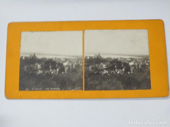Fotografia antica: FOTOGRAF&Iacute;A ESTEREOSC&Oacute;PICA  62. ST&Eacute; RAPHAEL VUE GENERALE