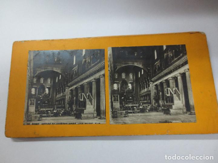 Fotografia antica: FOTOGRAF&Iacute;A ESTEREOSC&Oacute;PICA  39. ROME INTER DE ST&Eacute; LAURENT