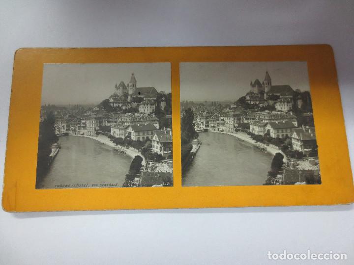 Fotografia antiga: FOTOGRAF&Iacute;A ESTEREOSC&Oacute;PICA THOUNE (SWISSE) VUE G&Eacute;N&Eacute;RALE
