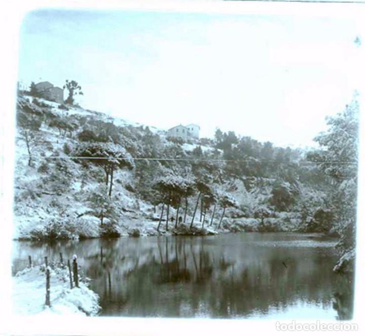 Fotografia antiga: FOTOGRAFIA ESTEREOSCOPICA POSIBLEMENTE DE MASOTERAS, LERIDA, A&Ntilde;O 1915 APROX, MIDE 12,9 X 5,9 CMS.