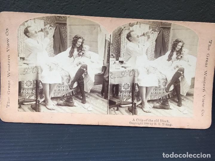 Fotografia antiga: DE TAL PALO TAL ASTILLA . 1900, CINE COMICO , USA