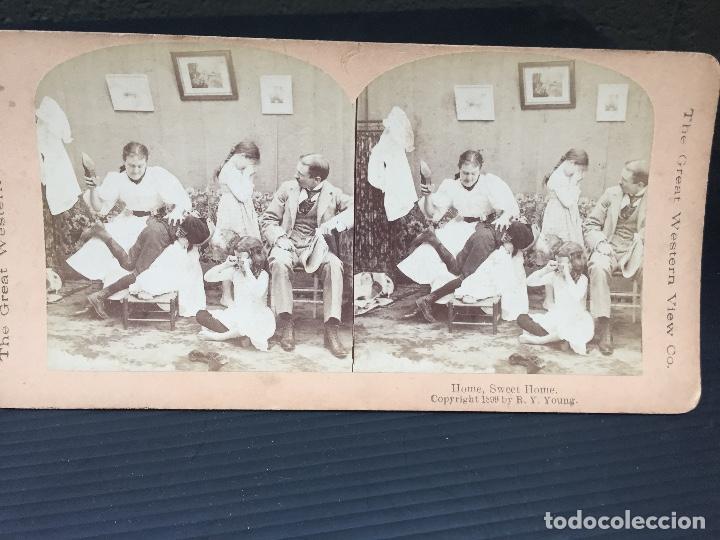 Fotografia antica: HOGAR DULCE HOGAR, CINE COMICO. 1900, USA