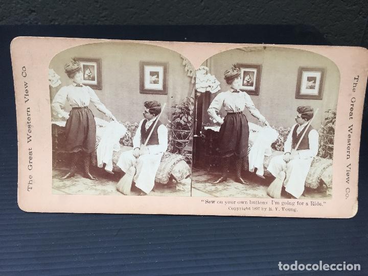 Fotografia antica: CINE COMICO , 1897 , USA