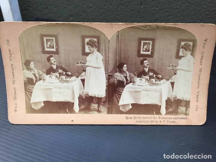 Fotografia antica: 1897, CINE COMICO , USA