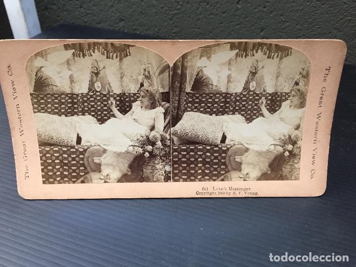 Fotografia antica: MENSAJES DE AMOR , 1900, CINE COMICO , USA