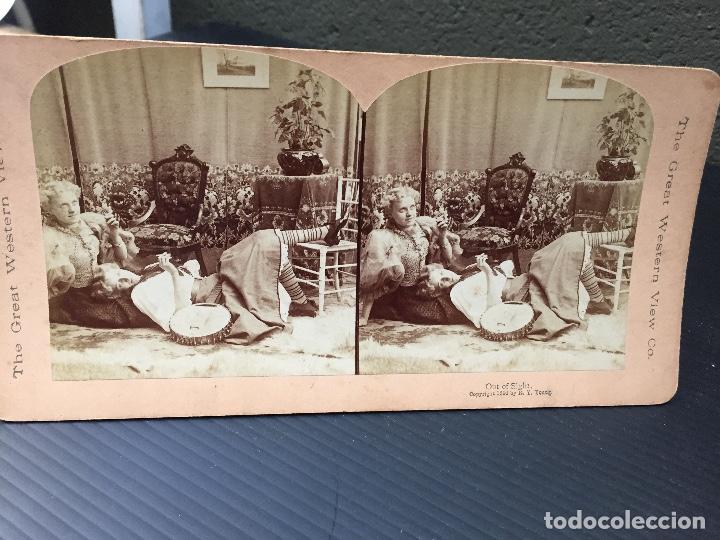 Fotografia antica: CHICAS CANTANDO , 1896, USA