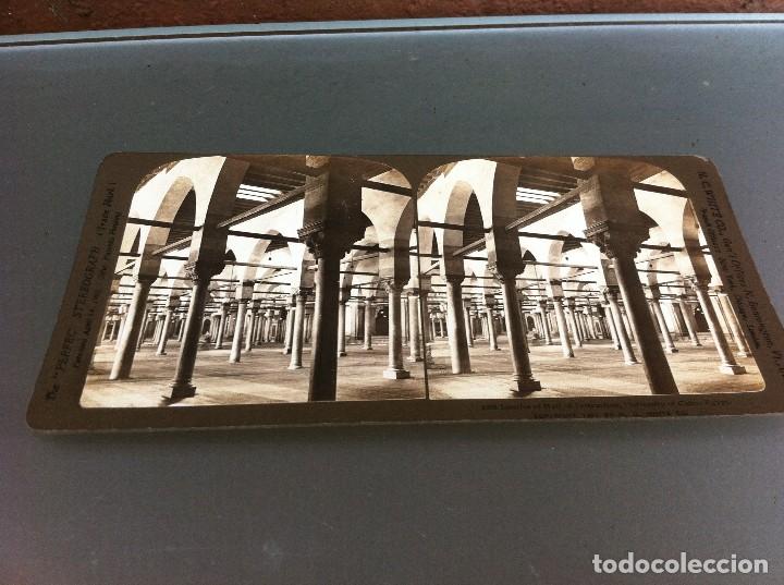 Fotografia antica: FOTOGRAF&Iacute;A ESTEREOSC&Oacute;PICA (THE PERFECT STEREOGRAPH) UNIVERSITY OF CAIRO. EGYPT. 1901